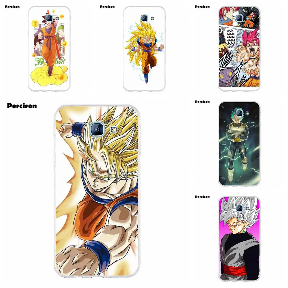 Perciron для Samsung Galaxy A3 A5 A7 J1 J2 J3 J5 J7 2015 2016 2017 мягкий милый чехол уникальный Dragon Ball Z Son