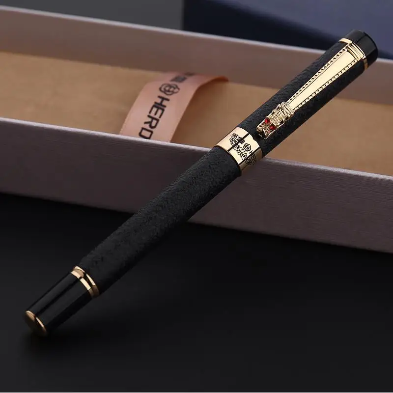 High-quality-Fountain-pen-ink-pen-nib-Iraurita-Penna-stilografica-Golden-Clip-luxury-Vulpen-Stationery-Stylo (2)