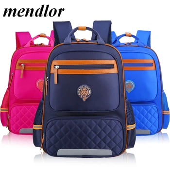 

Kids School Bags Orthopedic Backpack Schoolbag Waterproof Nylon School Bags For Girls Boys Children Backpacks Mochila Escolar