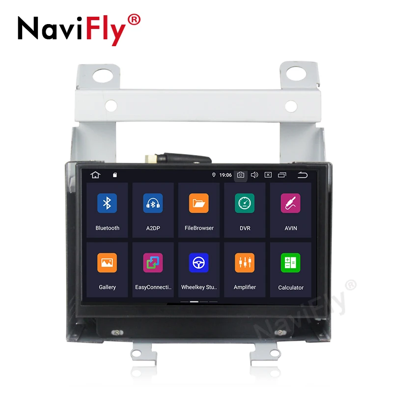 NaviFly 7 ''экран IPS/DSP Android9.0 2Din автомобильный мультимедийный плеер для Land Rover Freelander