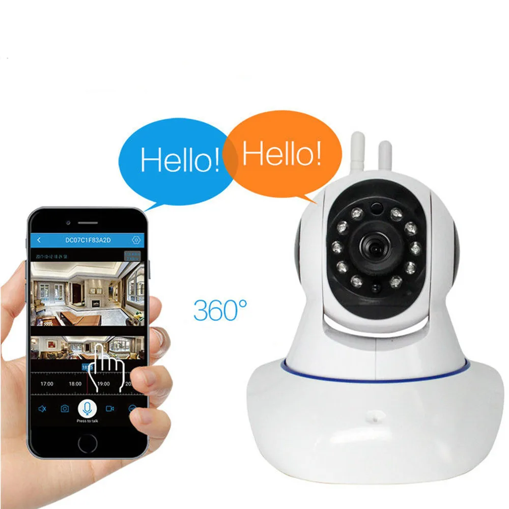 1080P Pan Tilt font b Wireless b font WiFi IP Camera Home Security Surveillance Video Camera