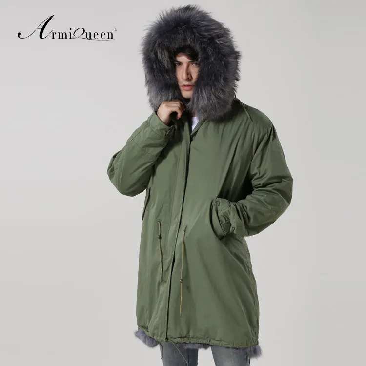 Серое лисьего меха длинное натуральное лисьего меховое пальто зимнее ветрозащитное пальто размера плюс XS-4XL