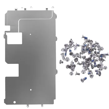 

2pack/set for iPhone 7 7 Plus 8 8 Plus Screen LCD Display Back Metal Plate Shield + full set screws