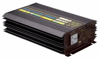 

Pure Sine wave Solar Inverter 2000W 12V/24V DC input to 120V/220V AC output 50Hz/60Hz Digital Display Inverter