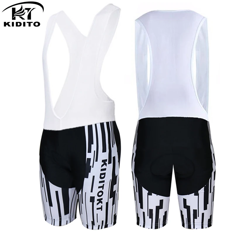 

KIDITOKT Racing Sport Cycling bib Shorts Men Coolmax 4D Gel Padded mtb Raod Bike Shorts Shockproof Bicycle downhill shorts