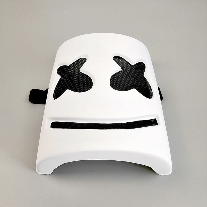 Косплей маска реквизит DJ Marshmello маска Аксессуары для маскарада на Хеллоуин DJ электронные слоги вечерние для взрослых детей Cos