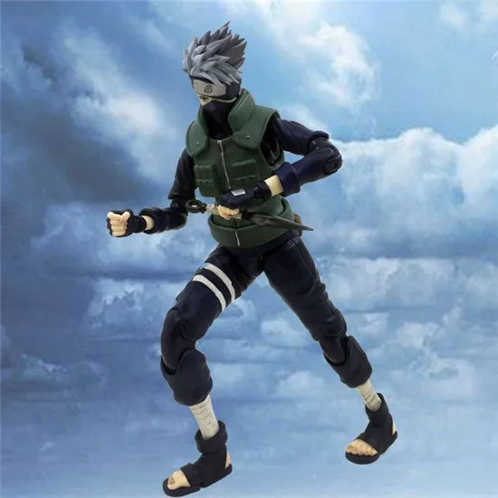 Naruto Action Figure Anime Model Movable Hatake Kakashi VAH DX Dolls
