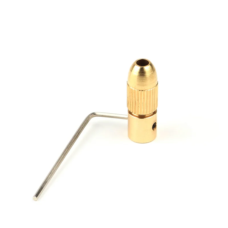 Hot 1.0-3.0mm Mini Drill Chuck Kit Micro Twist Electronic Dremel Drill Chuck Keyless Adapter with 1Pc Wrench Mini Tool Clamp