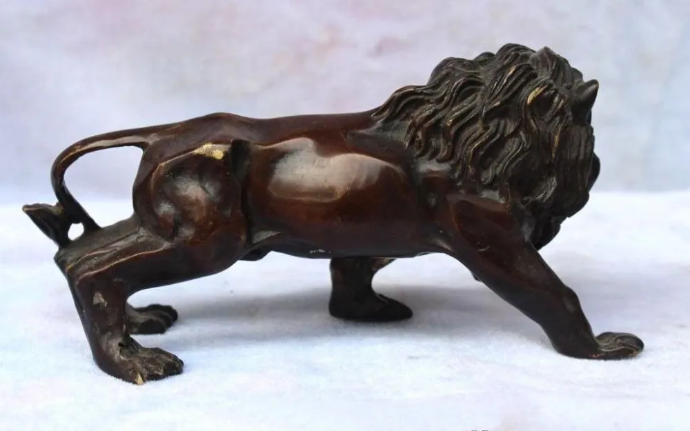 Китайская Бронзовая статуя искусственного льва|sculpture statue|sculpture bronzesculpture lion |