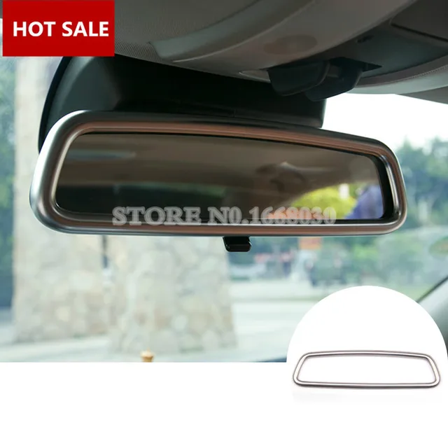 Buy Interior Rear View Mirror Frame Trim Cover 1pcs