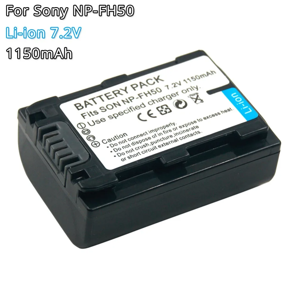 NP-FH50 NP-FH60 NP-FH70 NP-FH100 Перезаряжаемые Li-Ion Камера Батарея для sony A230 A330 A290 A380 A390 dcr-sr62 DCRSR200 DVD305