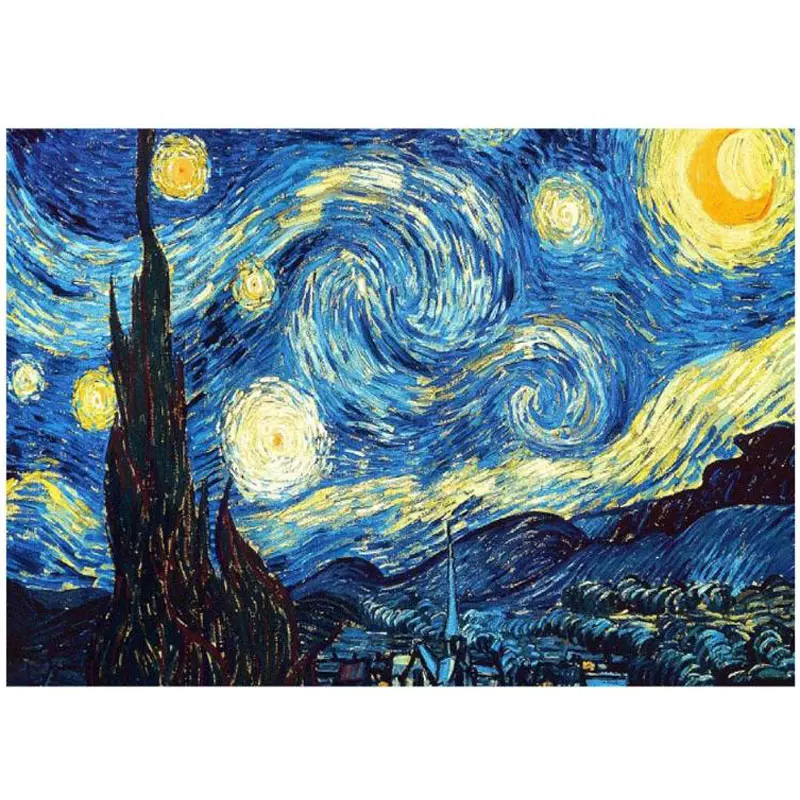 

Full 5D DIY Diamond Painting Embroidery Starry Night Cross Stitch Kits Abstract Oil Painting Craft Wall Painting Home Decor
