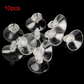 

10x Aquarium Fish Tank Suction Cup Sucker Holders For Air Line Tube Hose Pump