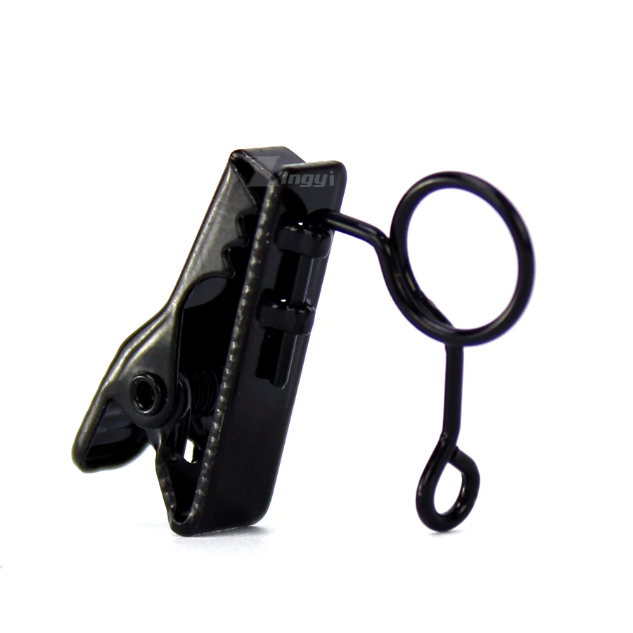 5PCS Universal Metal Lavalier Microphone Lapel Mic Cable Collar Tie