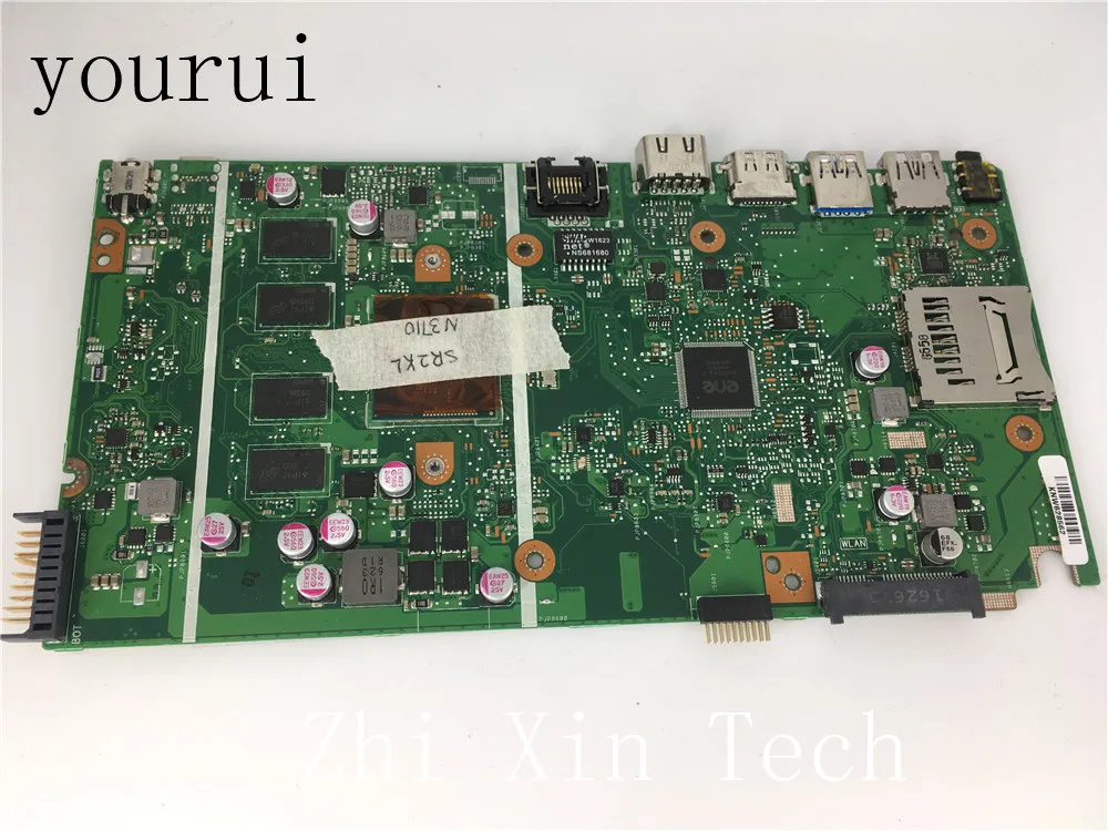 yourui For ASUS X541 X541S X541SA Laptop Motherboard N3710 CPU 4GB RAM REV 2.0 Tested working good