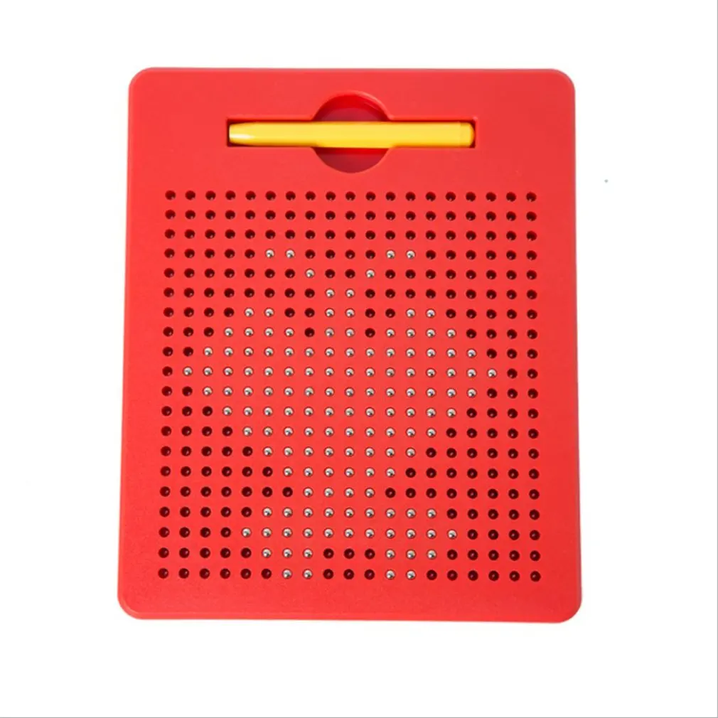 

Compact Size Drawing Toys For Children Magnetic Tablet Magnet Pad Drawing Board Magnetic Steel Beads Ball Kids Learning Toy
