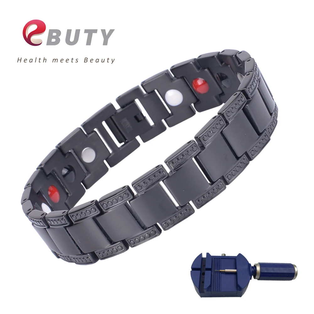 EBUTY Titanium Ions Bracelets FIR Therapy Healing Health
