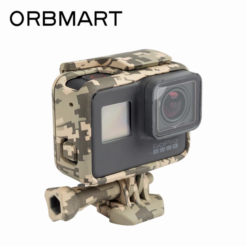 Крутая камуфляжная рамка ORBMART защитный чехол накладка для GoPro Hero 5 6 7 Спортивная