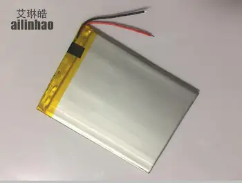

ailinhao new 2 Wire Universal Battery For ORRO A960 Tablet Battery inner 3000mah 3.7V Polymer li-ion+Tracking