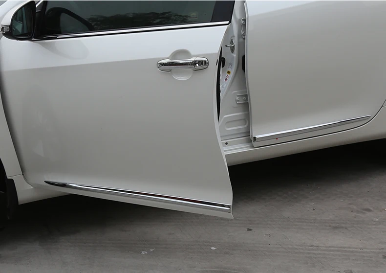 4 шт. abs для toyota Camry 2012- обшивка кузова стикер Дверь Краш стикер на бар