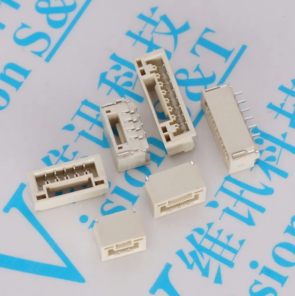 

10PCS/LOT GH 1.25mm lying with lock connector 2P3P4P5P6P8P SMT SMT JST A1257