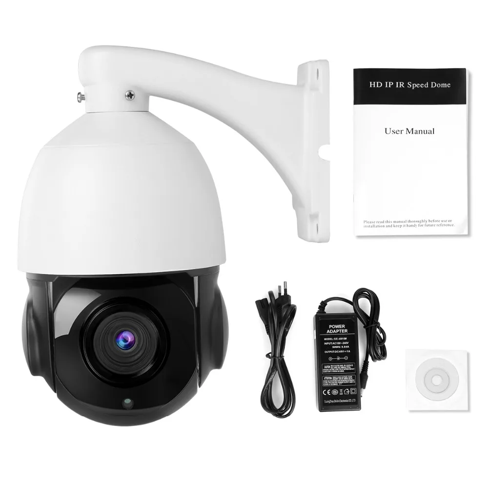 Камера видеонаблюдения Hikvision совместимая с Anpviz 5 МП PTZ IP PoE 30 кратный зум автофокус