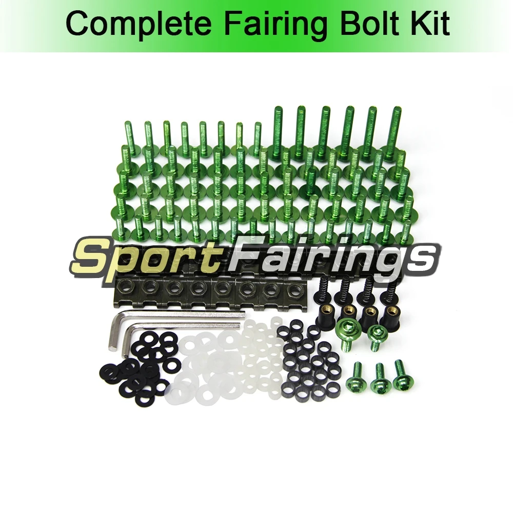 Fairing bolt full bolts kit For YAMAHA YZFR1 00 01 02 03 YZF R1 YZF1000