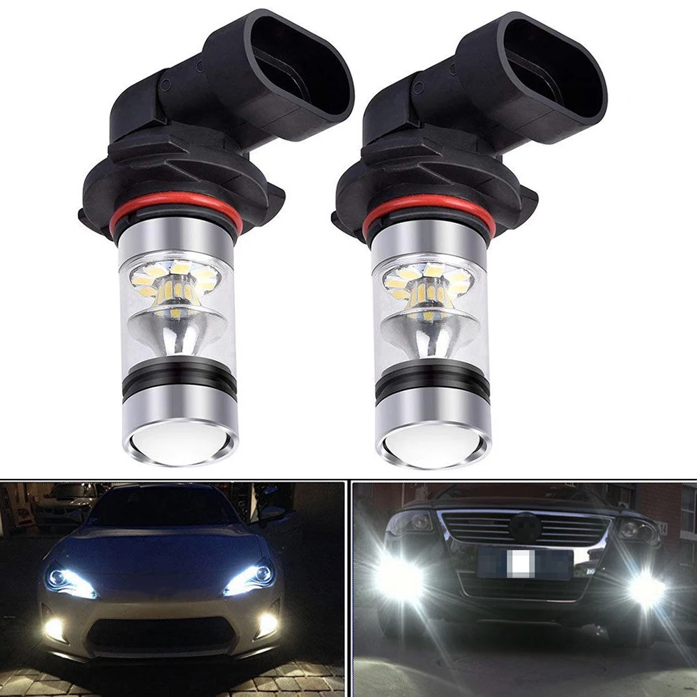 2 шт./1 пара светодиодные лампы 2323 100 Вт 9005/HB3/9006/HB4/H11/H8/ H10|Передние LED-фары для авто| |