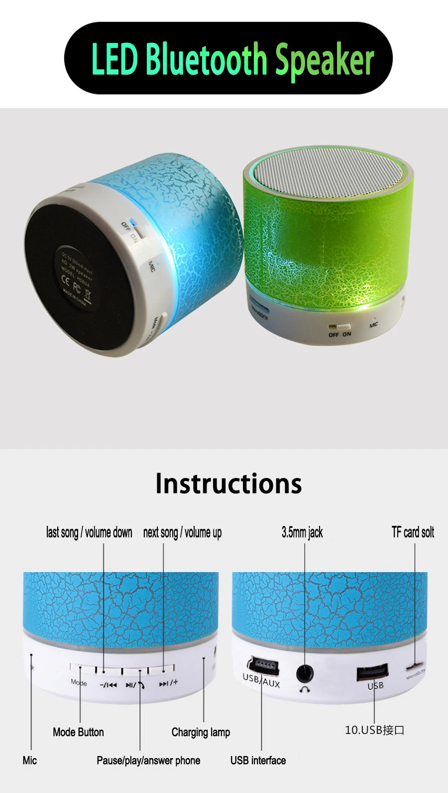 bluetooth speaker a9