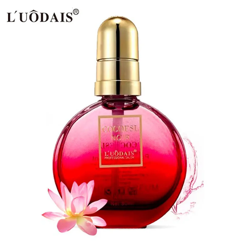 

Rose Oil Perfume Essential Oil Hair Care Keratin Shine Oil Treatment Straightener Soft Dry Hair Typ Improve Hairy 80ML