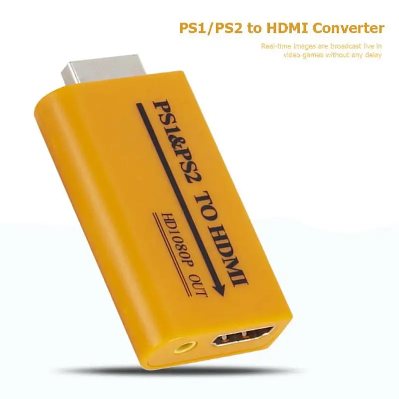  PS1/PS2 USB al Convertitore di HDMI Proiettore HD 1080 P Uscita Video Audio Adattatore di Alta Qual