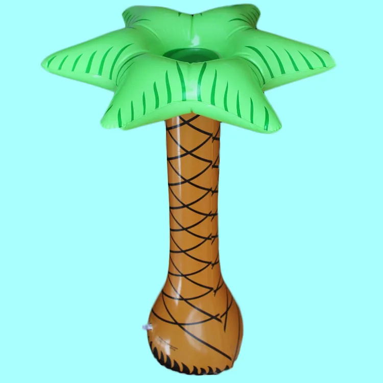 New Hawaii Series Inflatable Small Coconut palm Tree Toy For Home 60cm