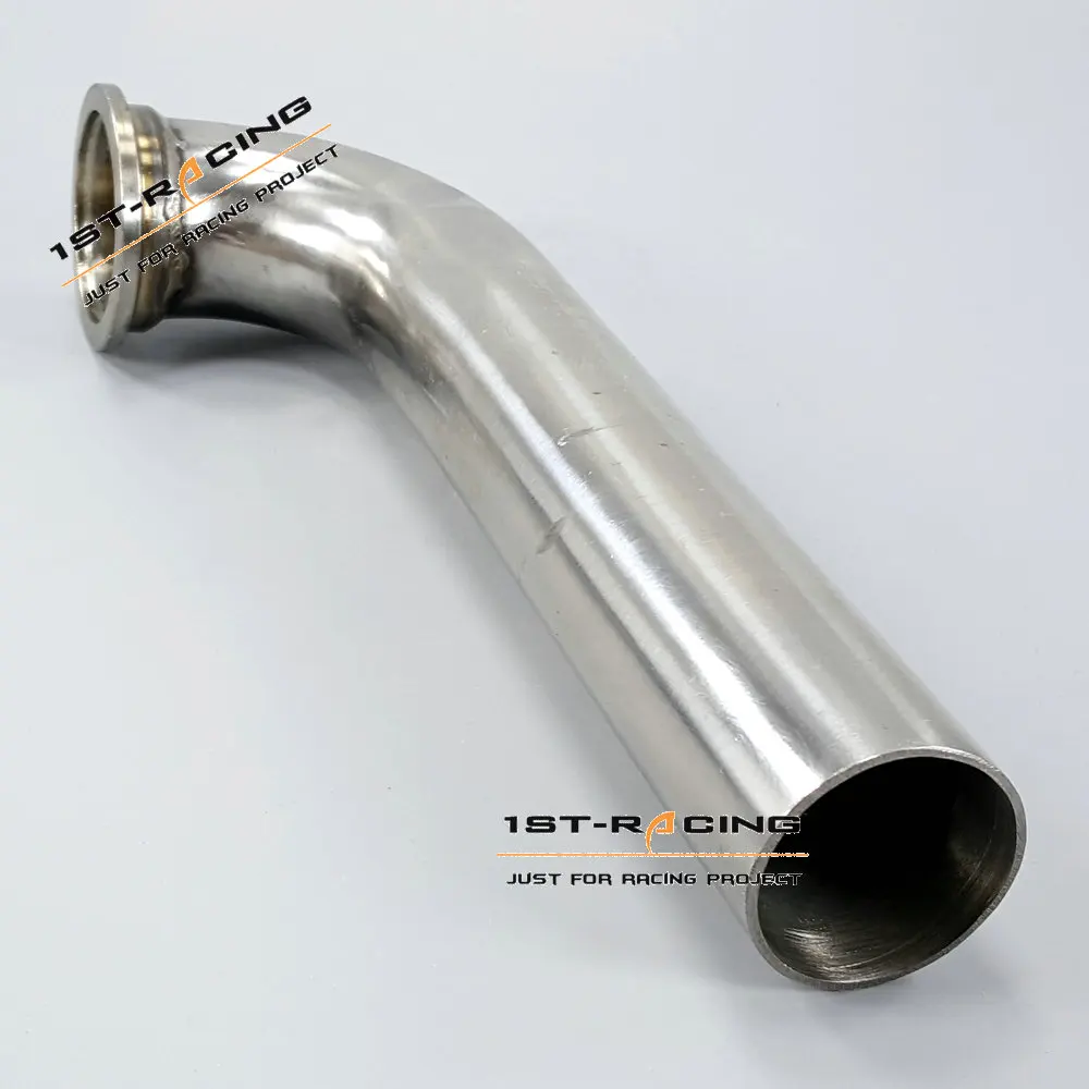 Stainless Dump tube Flanged for Tial V60 60MM V band Wastegate Outlet Pipe tube