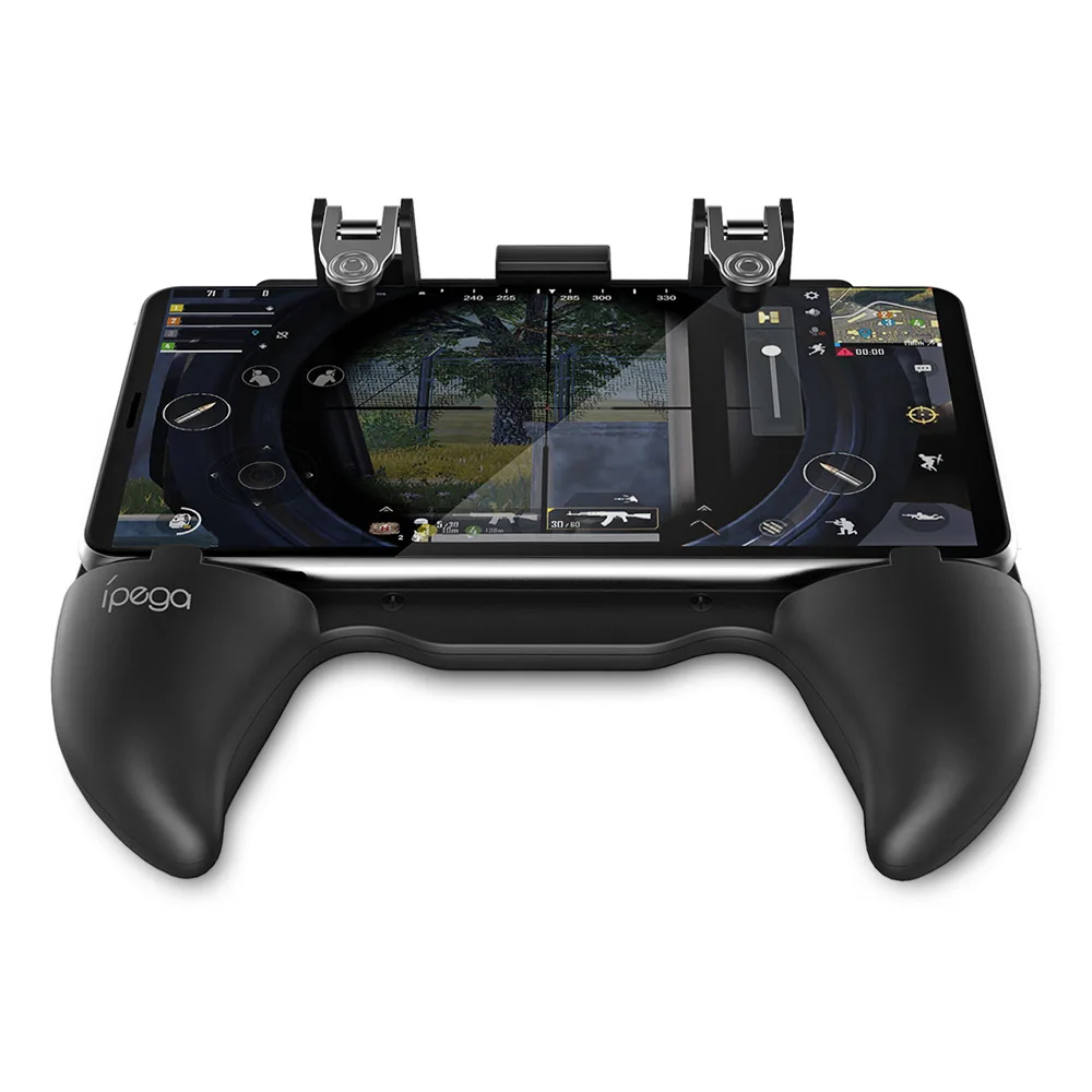 Original iPEGA PG-9117 Mobile Game Gamepad FPS PUBG Controller Grip Trigger Joystick Telescopic Auxiliary Button for iOS Android