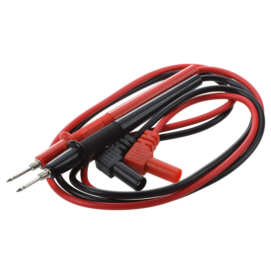 New 1000V Banana Plugs Detachable Tip Multimeter Probe Test Lead Black Red Pairin Multimeters