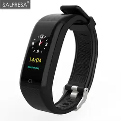 SALFRESA Smart Band Цвет Экран часы-браслет Водонепроницаемый IP68 шагомер сердечного ритма Sport Фитнес браслет трекер