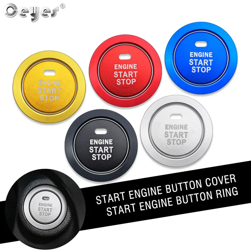 

Ceyes Car Accessories Engine Start Stop Button Styling Sticker Cover Case For Subaru Forester Impreza BRZ XV Outback Legacy Ring