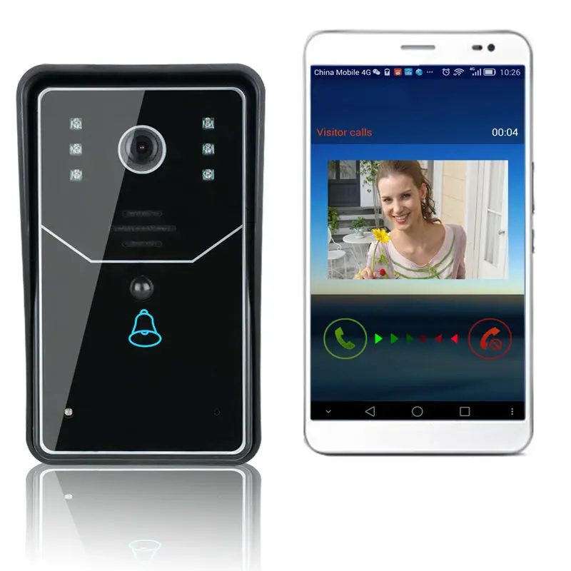 Yobang Security Wifi Doorbell Door Bell Wireless Ip Intercom Yobang Security Wifi Doorbell Door Bell Wireless Ip Intercom Interfone Smart Video Phone Unlock Alarm By Android Iso Ipad In From