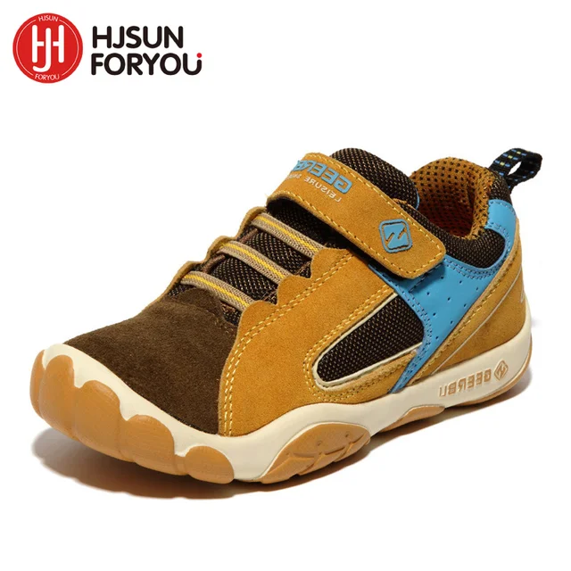 US $13.94 2020 Genuine Leather Children Shoes Size 28-40 Waterproof Kids Sneakers Breathable Girls and Boys S
