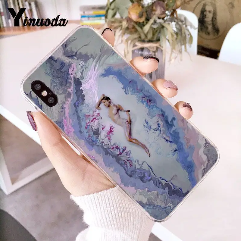 A13 Yinuoda Ariana Grande God is a woman на заказ фото мягкий чехол для телефона для iPhone X XS MAX 6 6s 7 7plus 8 8Plus 5 5S SE XR 10 - Цвет: A13