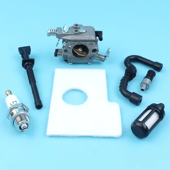 

Carburetor Air Oil Fuel Filter Hose Kit For STIHL MS170 MS180 017 018 MS 170 180 Chainsaw WALBRO Carb Spark Plug NEW PARTS