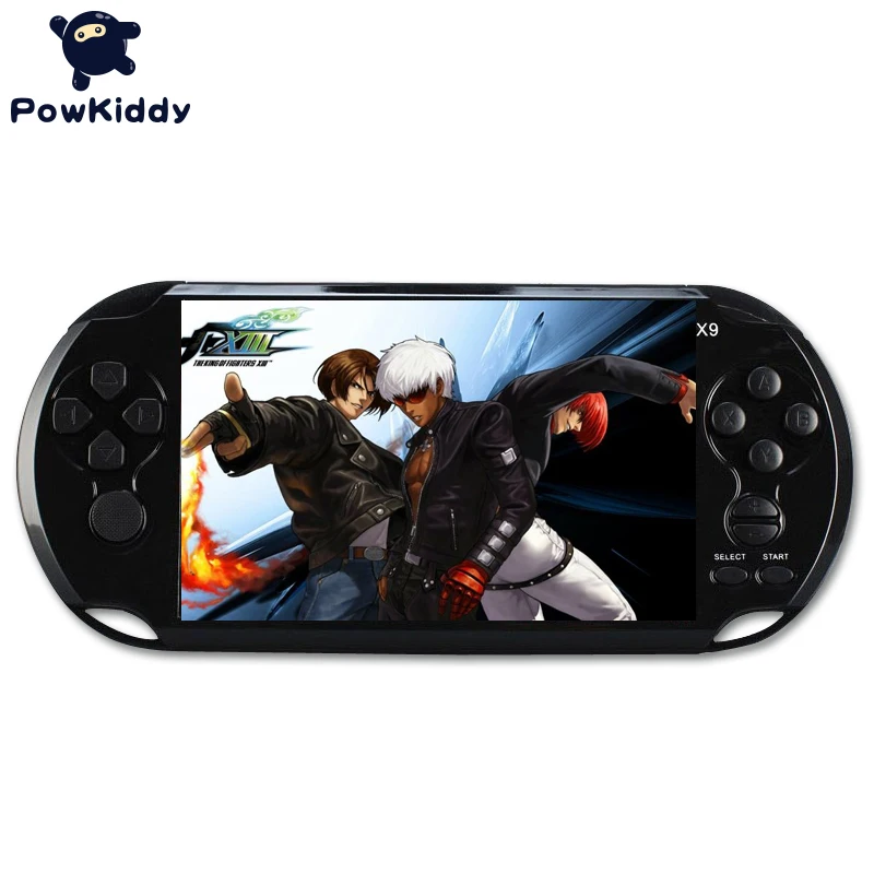 X9 Handheld Video Game console Player 5.0 Large Screen Consoles Support TV Output With MP3 Movie Camera with 10000+games