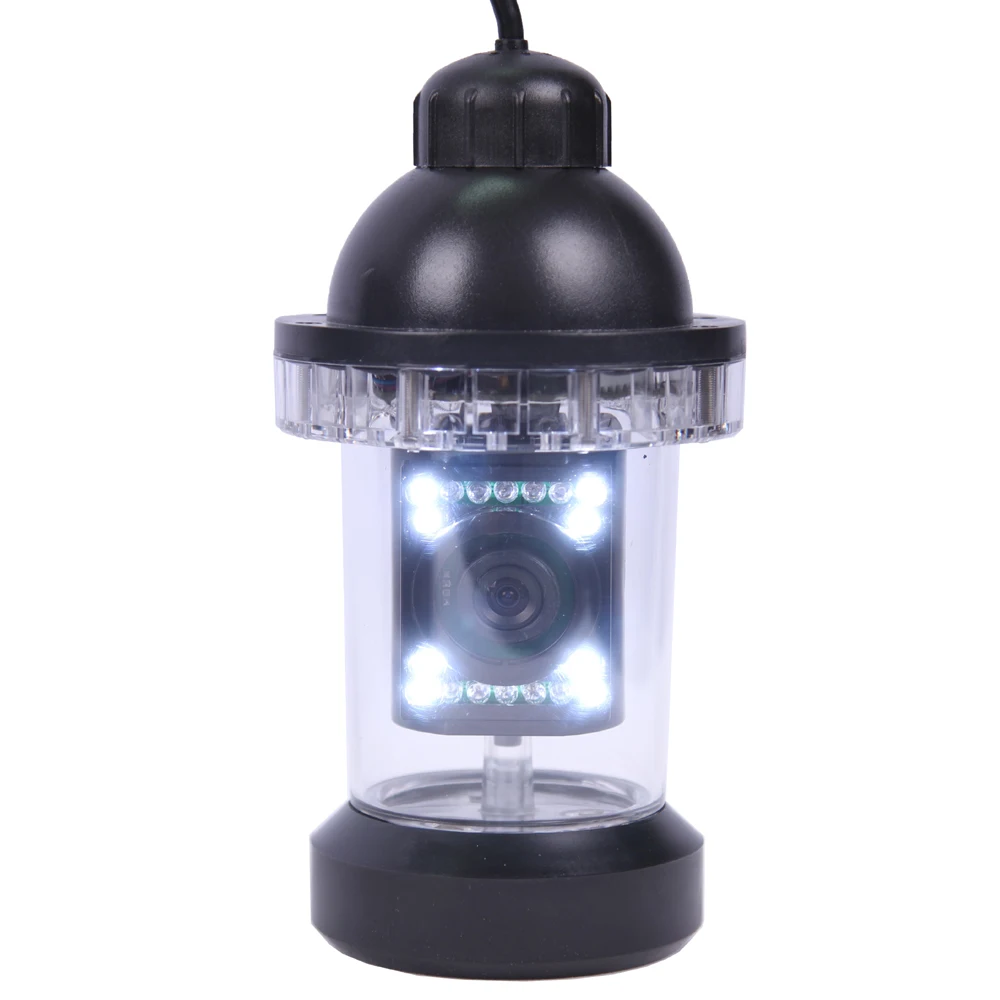  20Meters Depth Wide Angle Rotative Underwater CCD Camera with 18pcs of White & IR LED for Fish Find - 32574190670