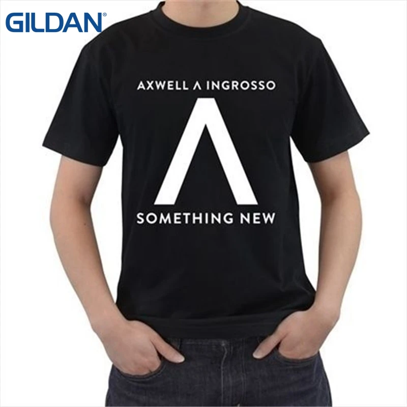 DJ AXWELL Retro Gray t shirts make your own GILDAN tee plus size 4XL camisa cotton Short Sleeves Hip | Мужская одежда