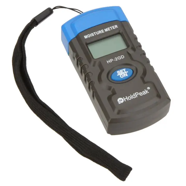 

HoldPeak HP-2GD 3" 3-in-1 Mini LCD Temperature Humidity Meter Concrete/Wood/Building/Material Moisture Meter