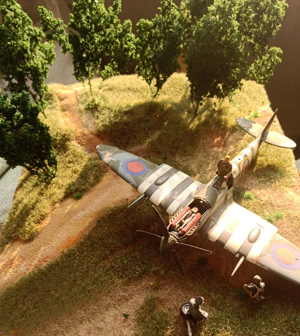 miniature Scenario model Simulation tree cluster Sand Table DIY Material Train Military Scene scale