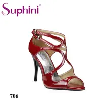 Быстрая ; туфли для танцев на высоком каблуке; туфли для танцев Красного танго