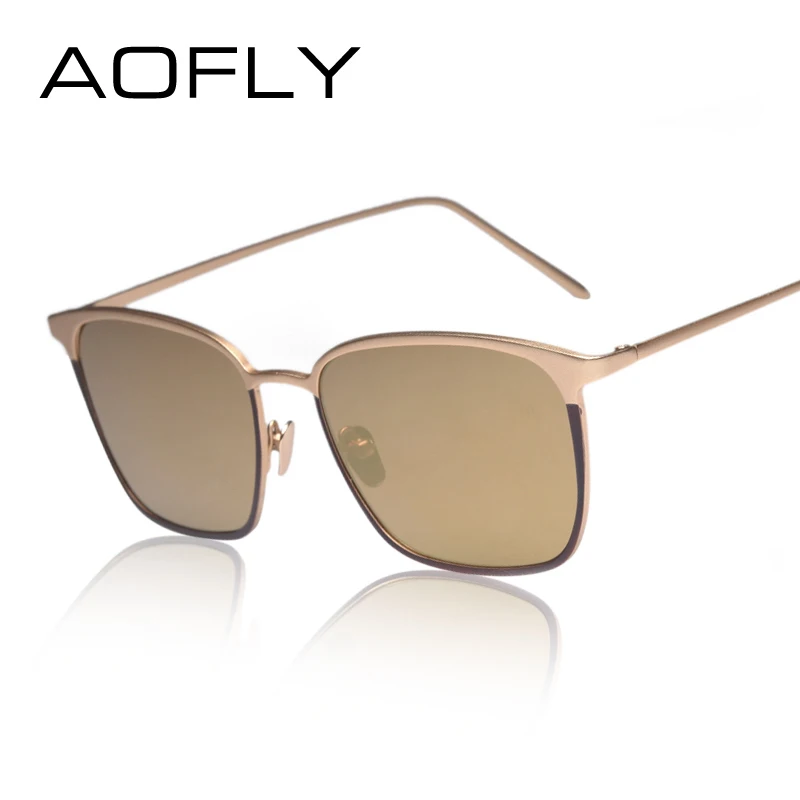 aofly fashion s sunglasses color frame reflective coating mirror flat panel lens aofly fashion s sunglasses color frame reflective coating mirror flat panel lens