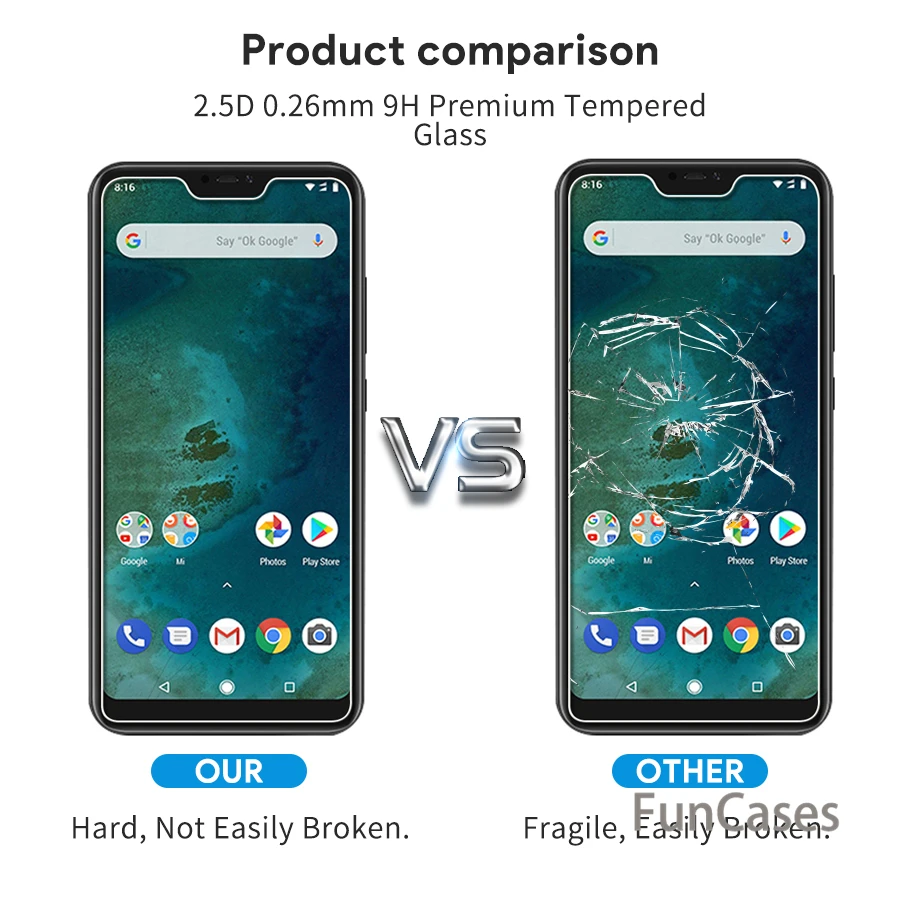 Закаленное стекло для xiaomi 8 lite glass mi Se Pro 8se Защитная пленка экрана 2.5D 0 26 мм 9