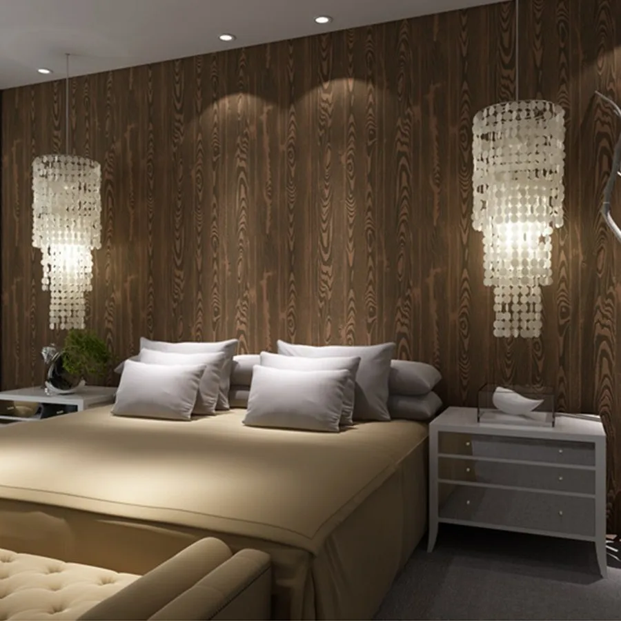 Beibehang Kayu Dekorasi Kamar Tidur Modern Papel De Parede 3D Beibehang Kayu Dekorasi Kamar Tidur Modern Papel De Parede 3D
